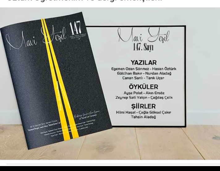 Mavi-Yeşil Dergisi logosu